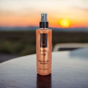 body mist shimmer baby powder